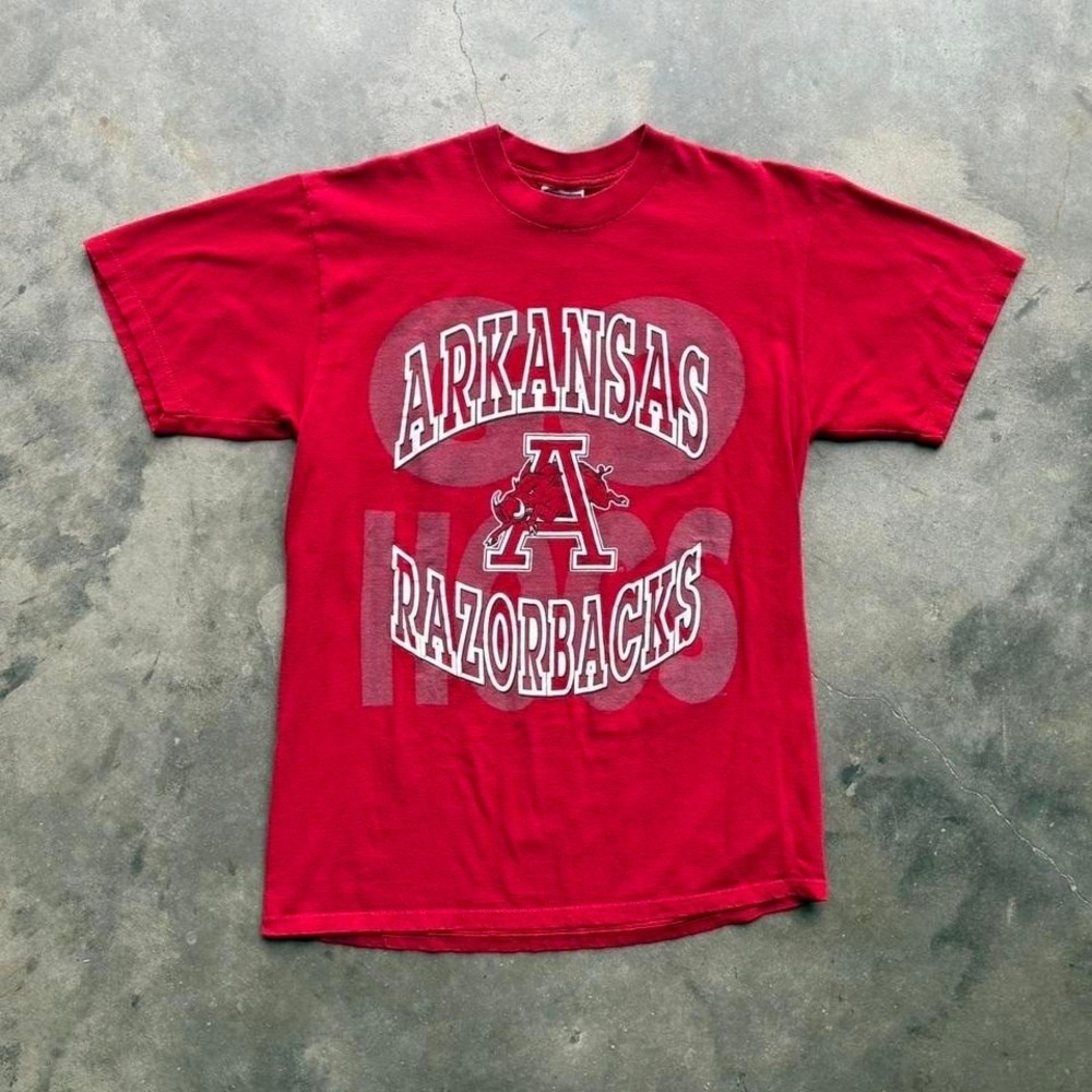 Vintage 90s Arkansas razorbacks T shirt